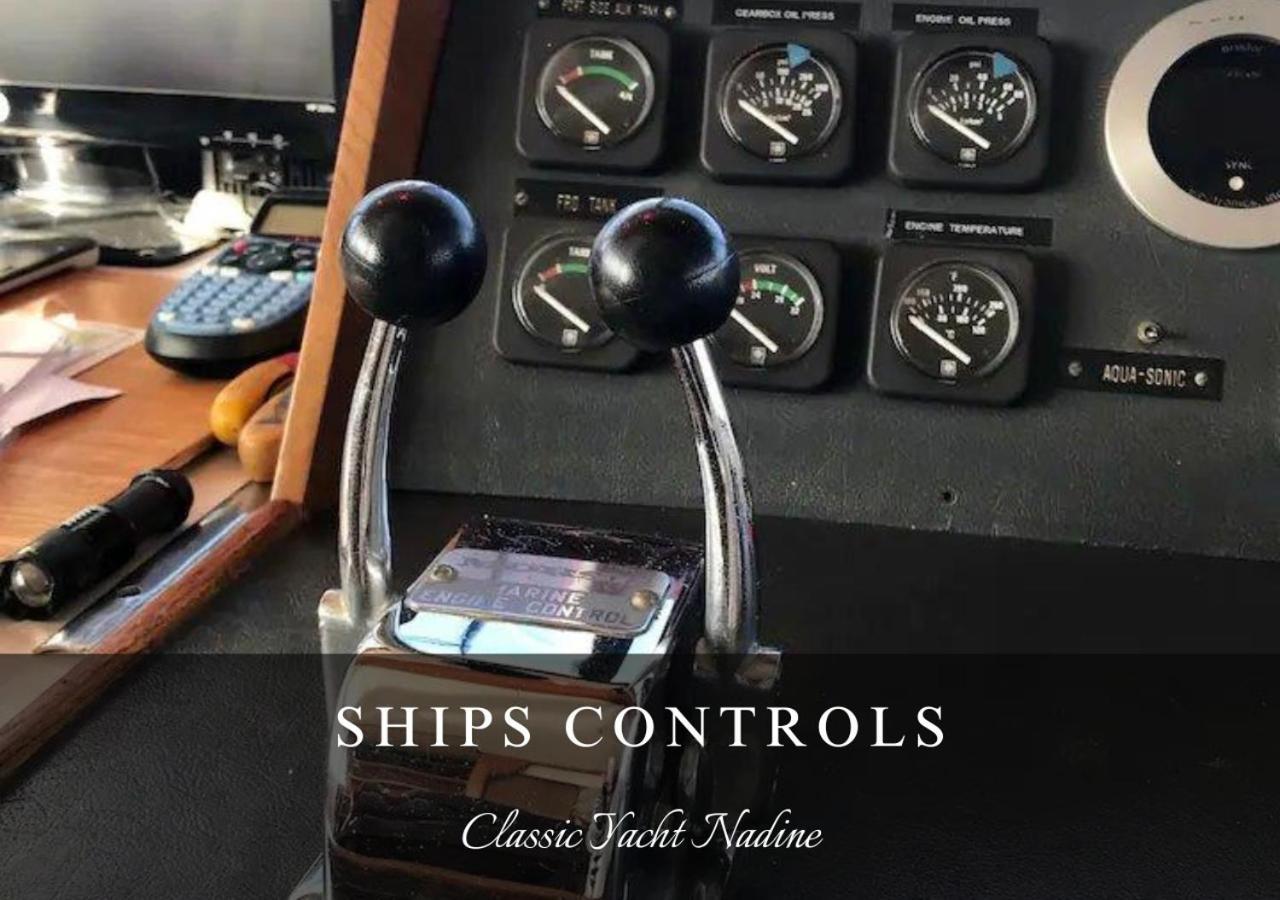 Classic Yacht Nadine In Poole Harbour, Dorset, With A Hot Tub Jacuzzi Exteriér fotografie